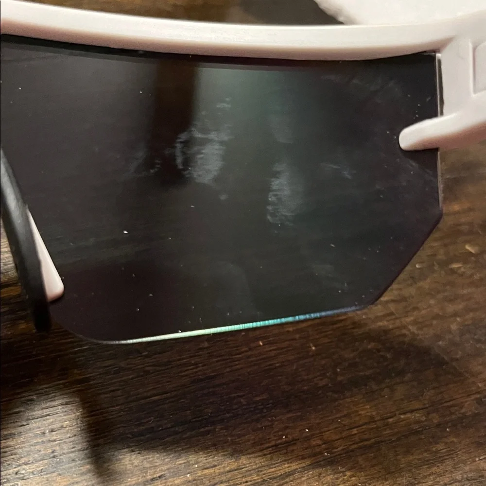 Wearable Glasses - Cream and Black Running Biking or whatever you like